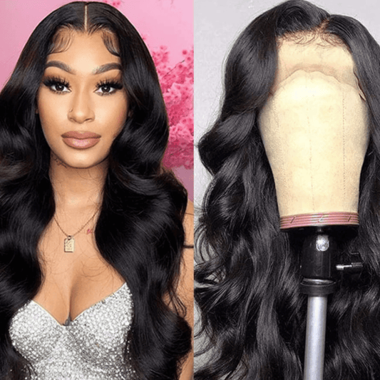 HD Glueless Preplucked Invisible Lace Full Frontal Wig #00814