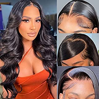 HD Glueless Preplucked Invisible Lace Full Frontal Wig #00724