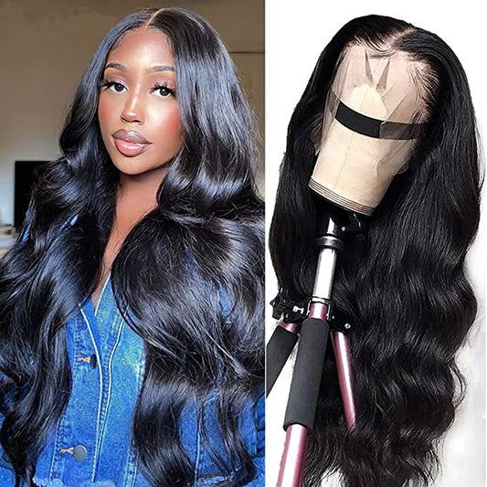 HD Glueless Preplucked Invisible Lace Closure Wig #00730