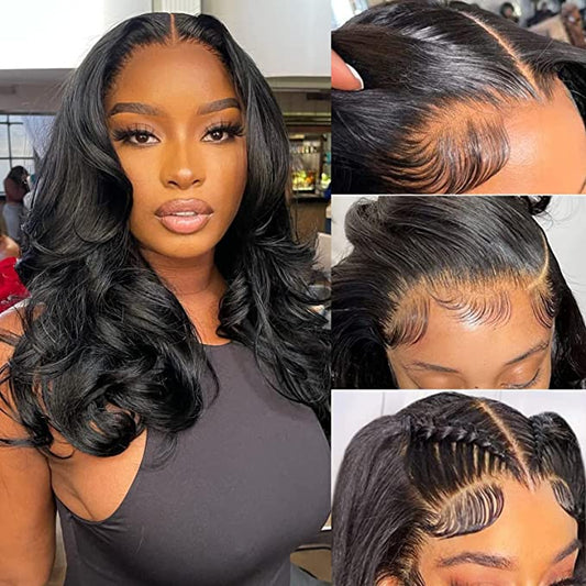 HD Glueless Preplucked Invisible Lace Closure Wig #00734
