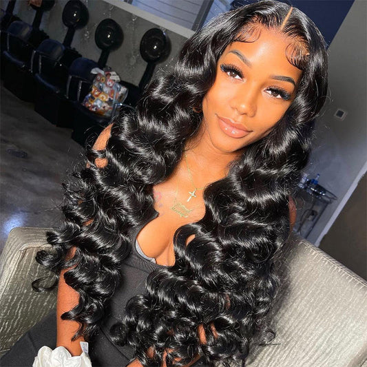 HD Glueless Preplucked Invisible Lace Closure Wig #00722