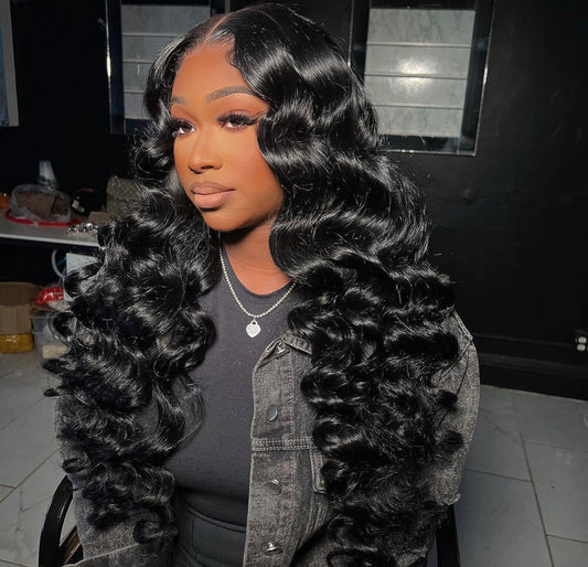 HD Glueless Preplucked Invisible Lace Closure Wig #00721
