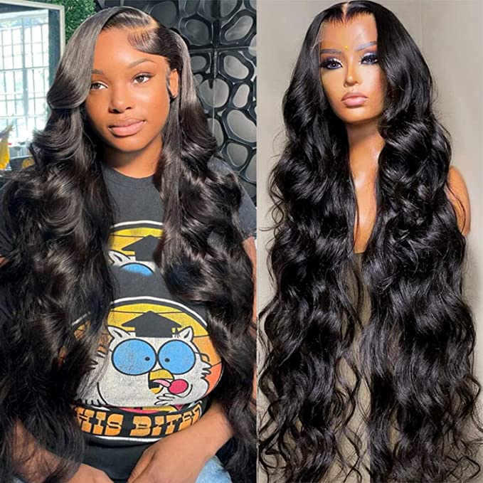 HD Glueless Preplucked Invisible Lace Full Frontal Wig #00819