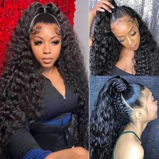 HD Glueless Preplucked Invisible Lace Front Wig #00843