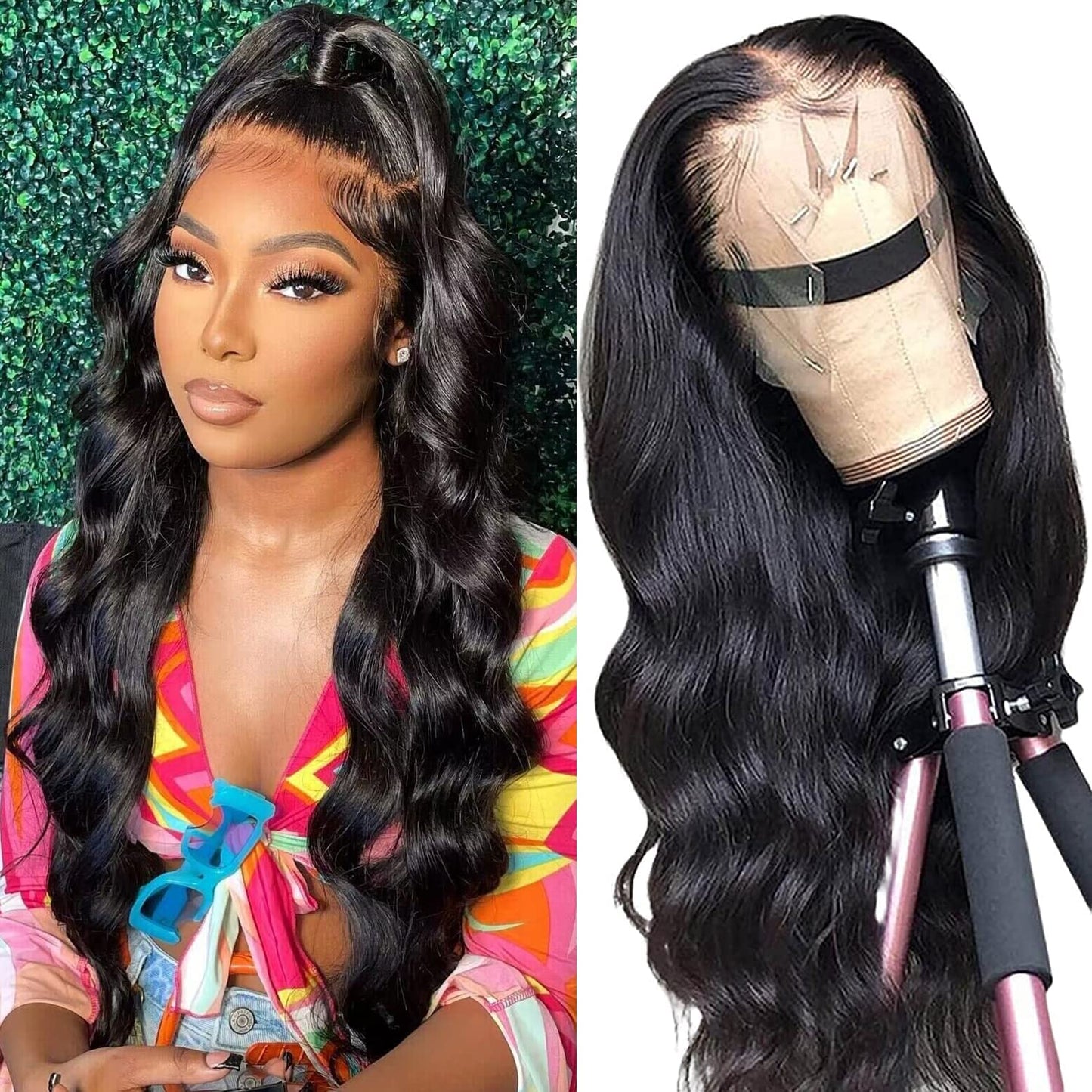 HD Glueless Preplucked Invisible Lace Front Wig #00826