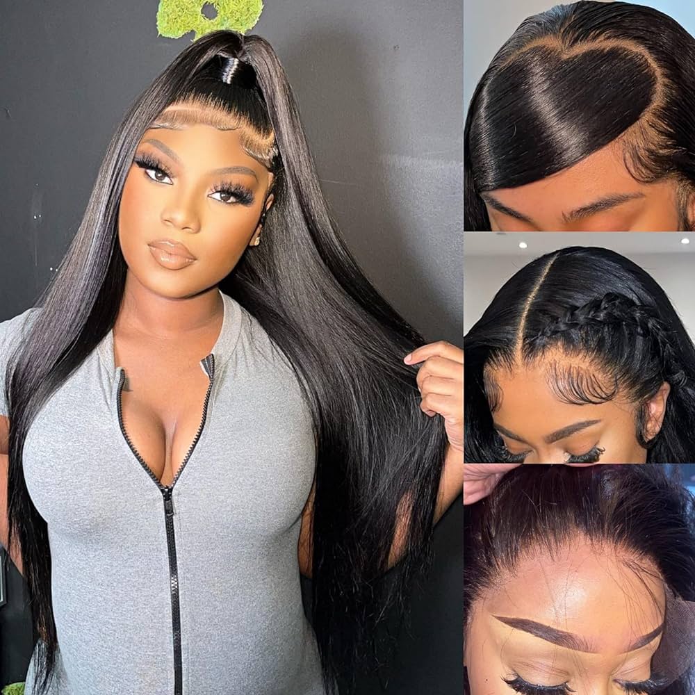 HD Glueless Preplucked Invisible Lace Front Wig #00844