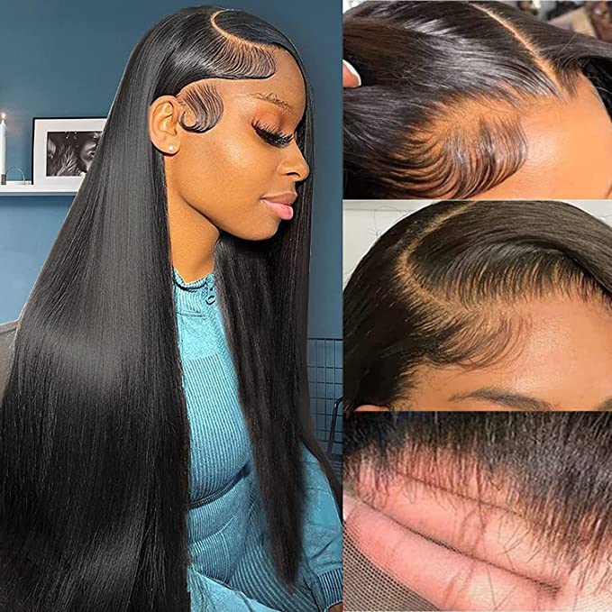 HD Glueless Preplucked Invisible Lace Front Wig #00720