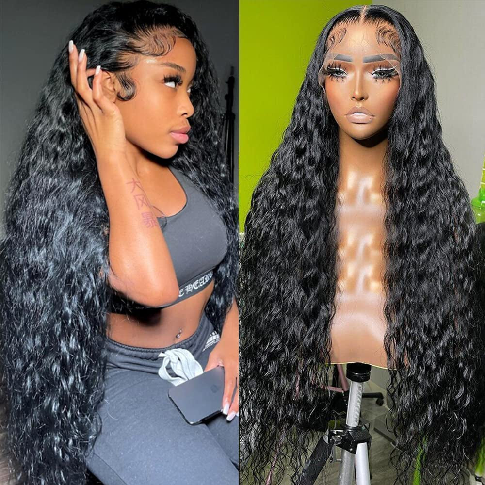 HD Glueless Preplucked Invisible Lace Full Frontal Wig #00818