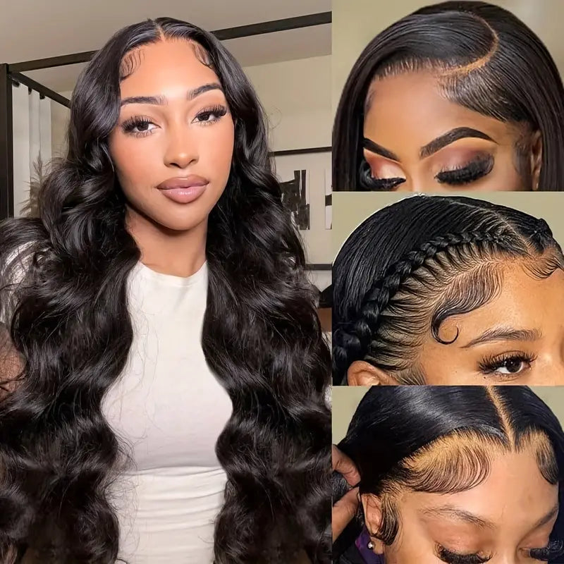 HD Glueless Preplucked Invisible Lace Front Wig #00834