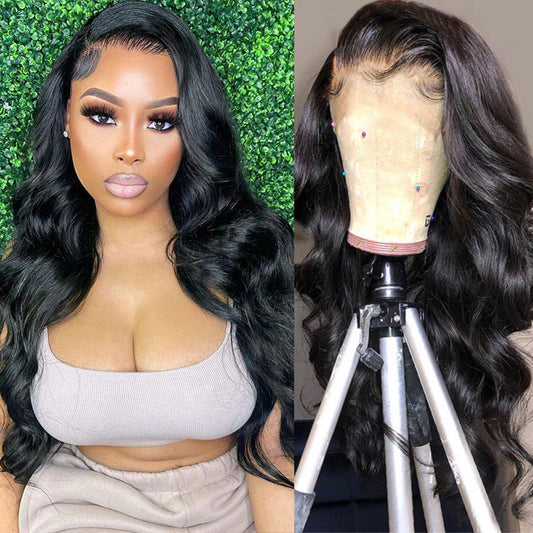 HD Glueless Preplucked Invisible Lace Front Wig #00838